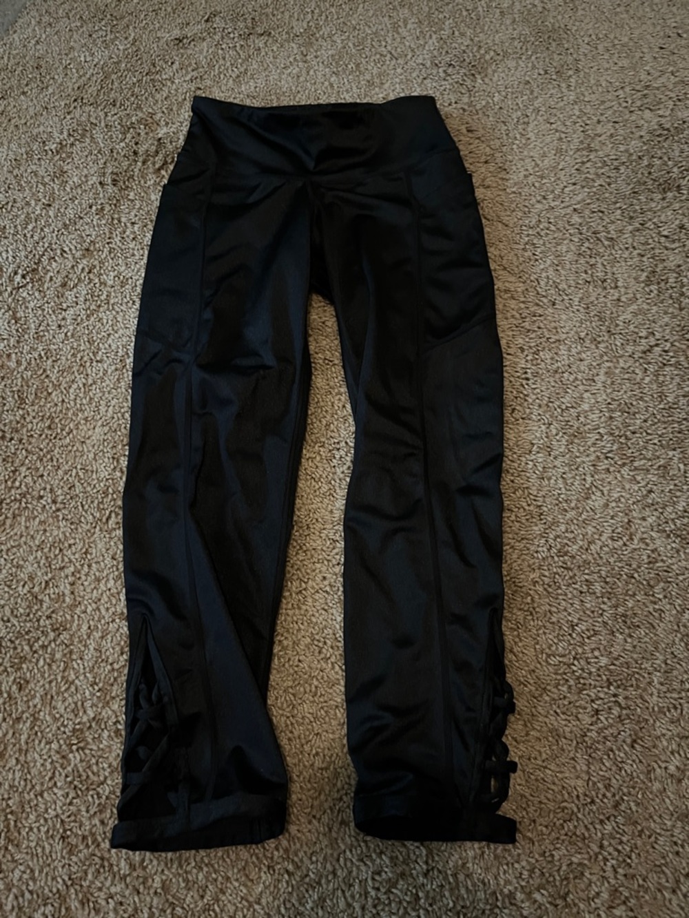 Popflex size 6 leggings with pockets